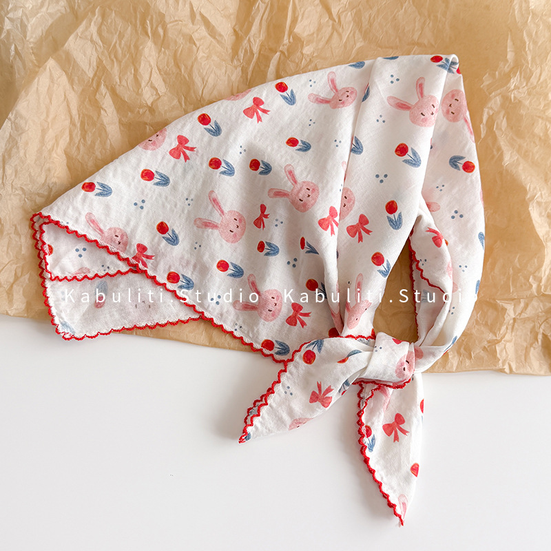 Cotton Linen Square Scarf  58  - Face Scarf Mask recension och pris