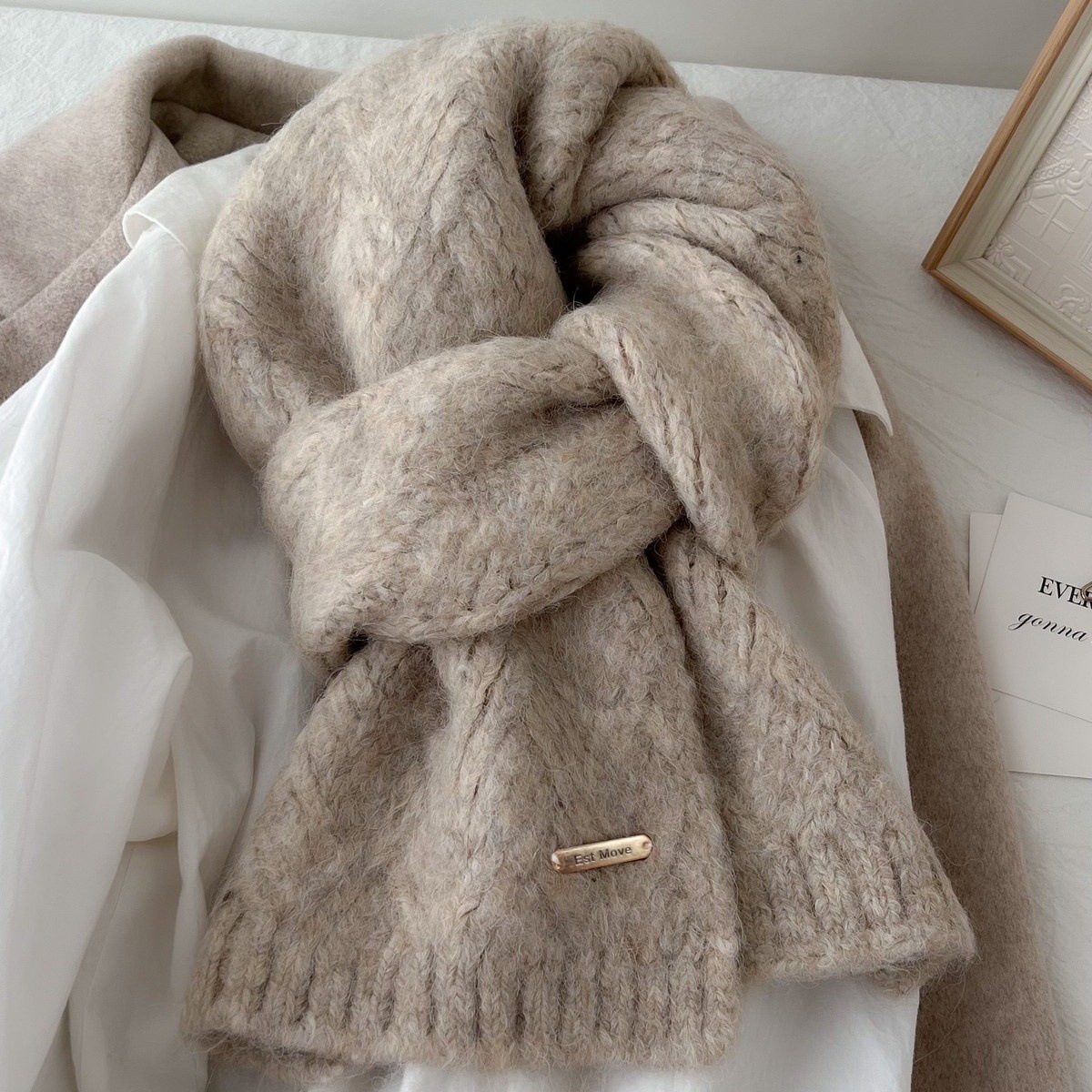 High Quality Wool Scarf Women  - Muffler Men Wool recension och pris