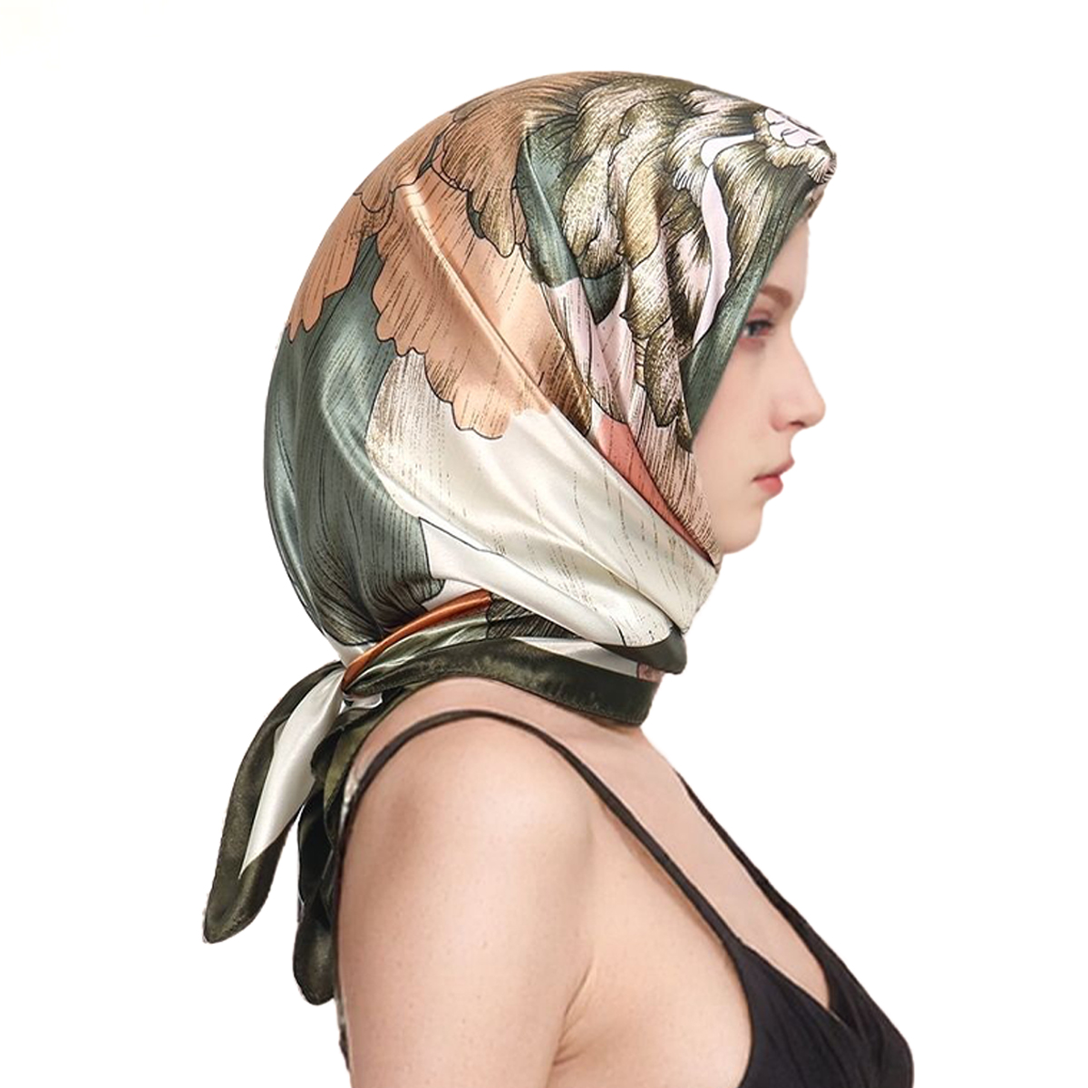 90*90cm Satin Silk Square Scar - Scarf Silk Square recension och pris