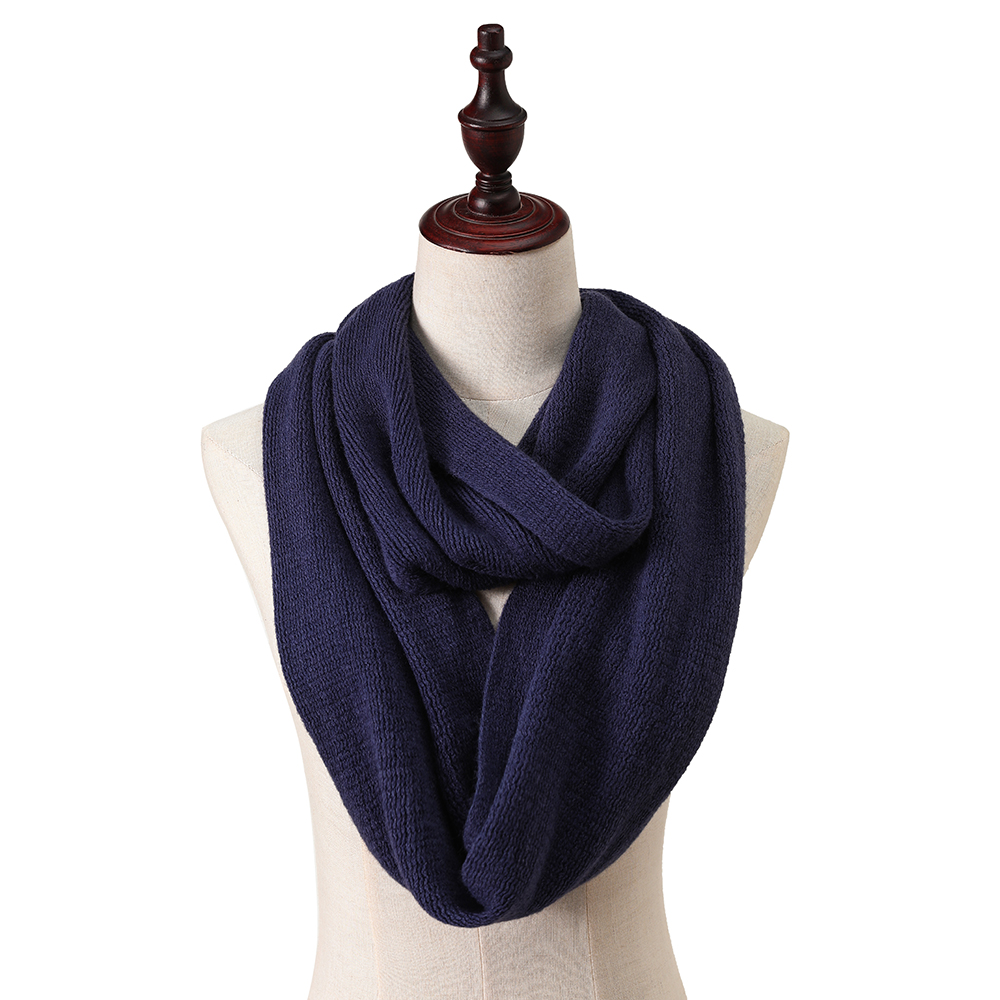 Men Ribbed Knit Infinity Scarf - Infinity Scarf Knit recension och pris